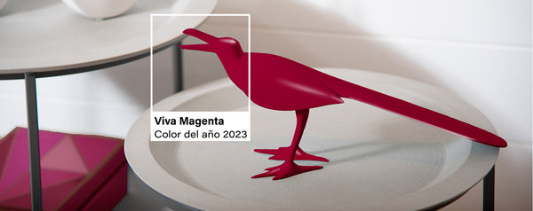 3 ideas de decoración con Viva Magenta, el color Pantone 2023