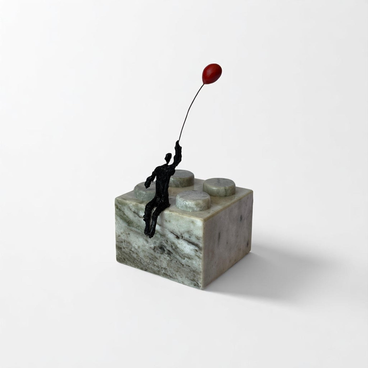 Escultura LEGO 4 ruedas