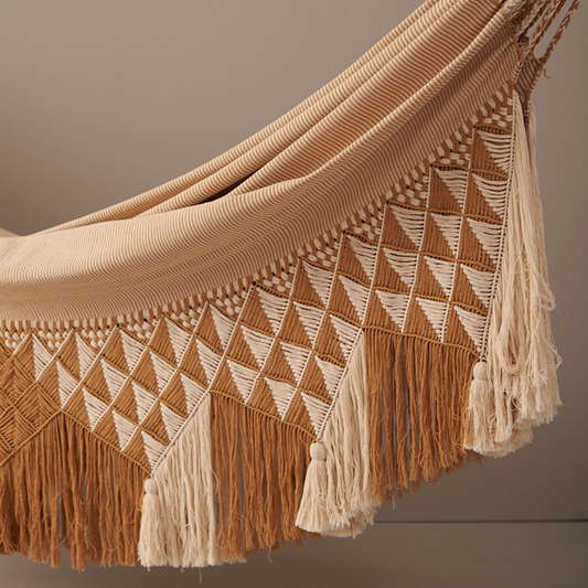 Hamaca Oro Macramé