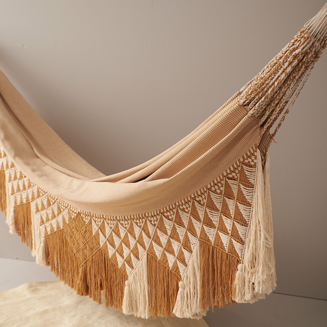 Hamaca Oro Macramé