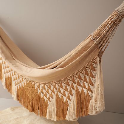 Hamaca Oro Macramé