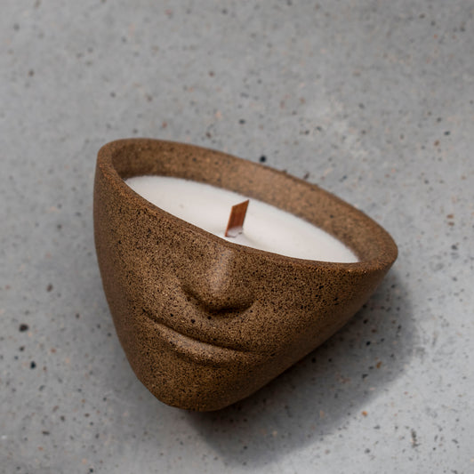 Vela Sophia Candle  Brown