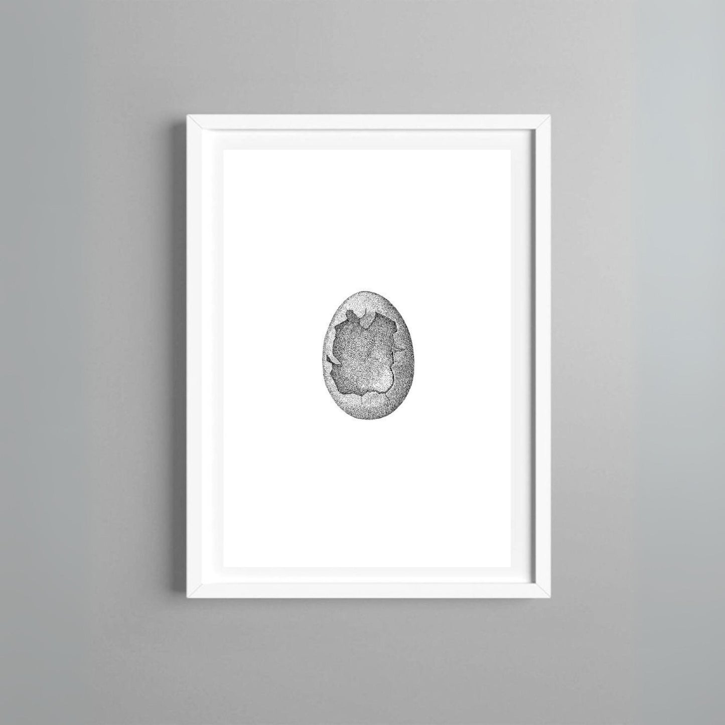 Obra "Huevo roto" Juliana de la Concha