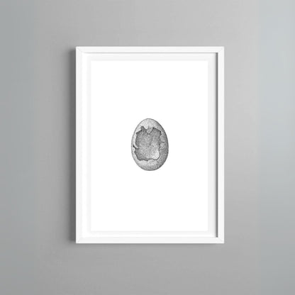 Obra "Huevo roto" Juliana de la Concha